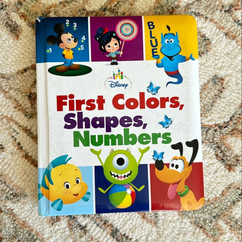 Disney Baby First Colors, Shapes, Numbers