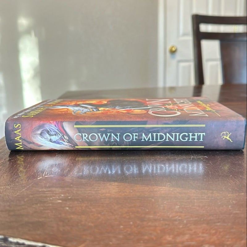 OUT OF PRINT COVER Crown of Midnight