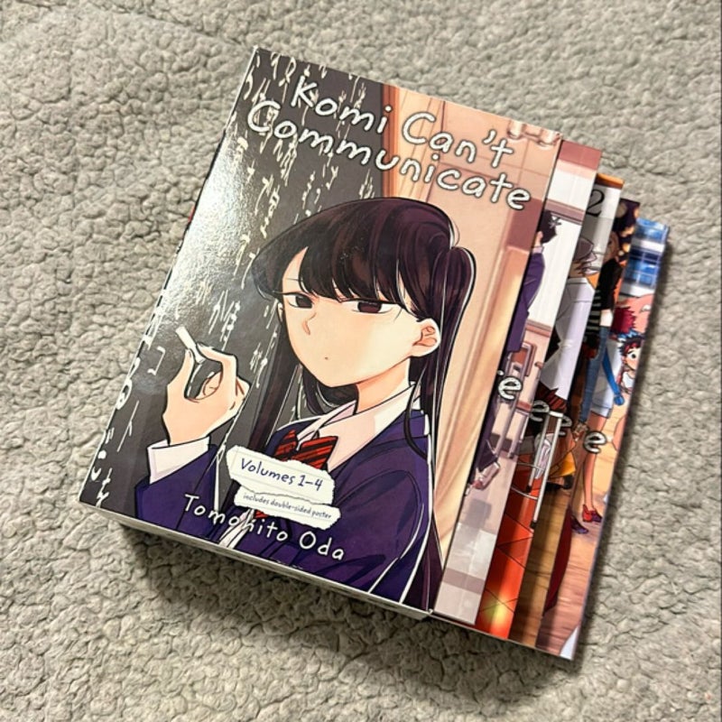 Komi Can’t Communicate (Box set 1-4)