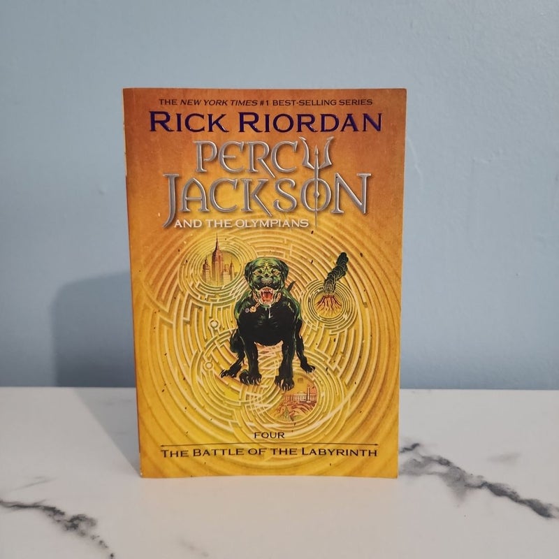 Percy Jackson and the Olympians, Book Four the Battle of the Labyrinth