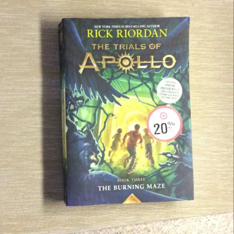 The Burning Maze (Trials of Apollo, the Book Three)