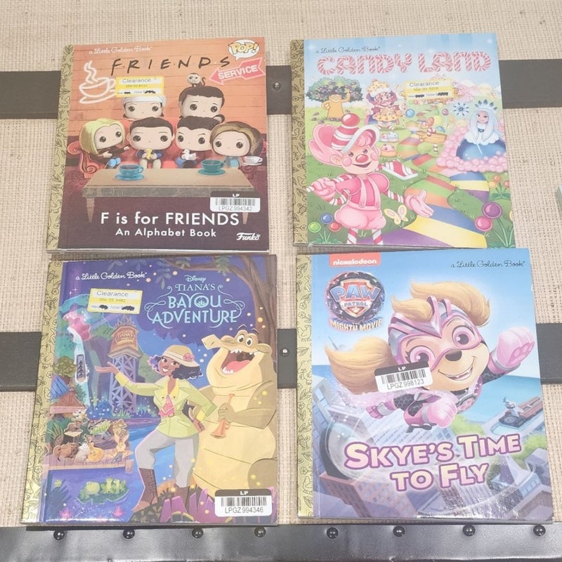 Lot of 4 Little Golden Kids Books 7