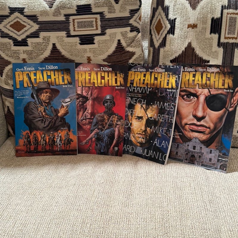Preacher Book 3, 4,5,6