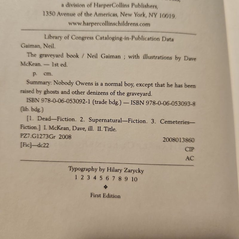 The Graveyard Book
