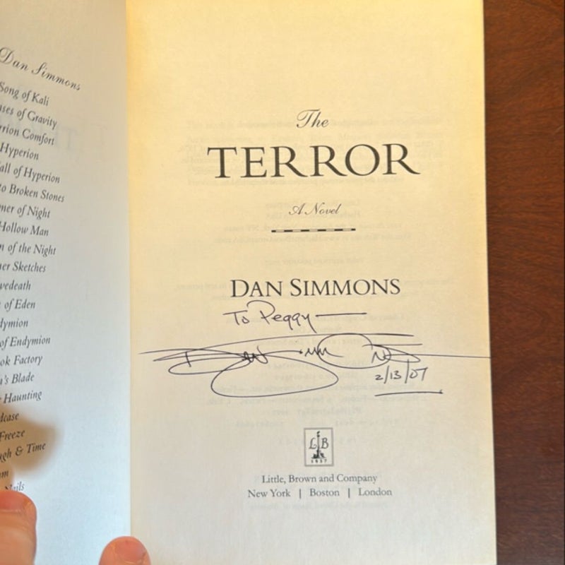 The Terror (Signed First Edition)