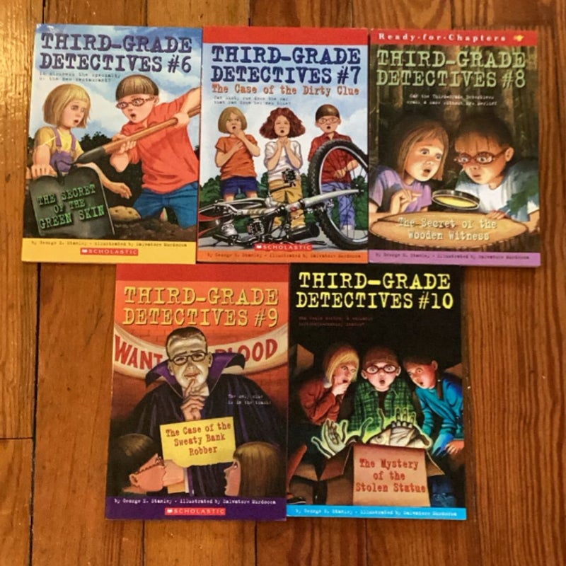 Third Grade Detective Set of 5 Books: #6-10