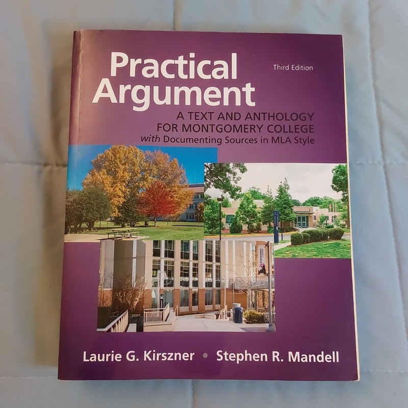 Practical Argument A Text and Anthology For Montgomery College