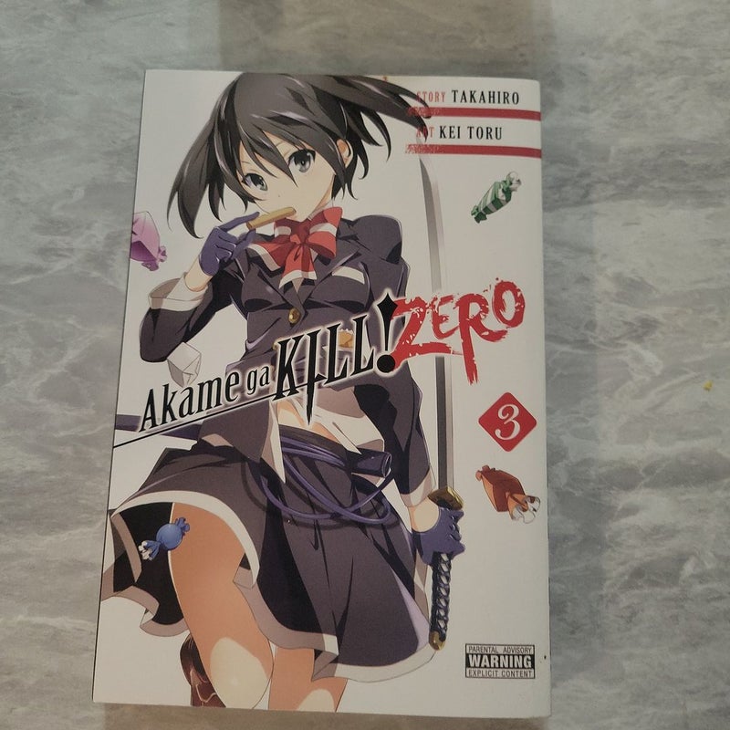 Akame Ga KILL! ZERO, Vol. 3