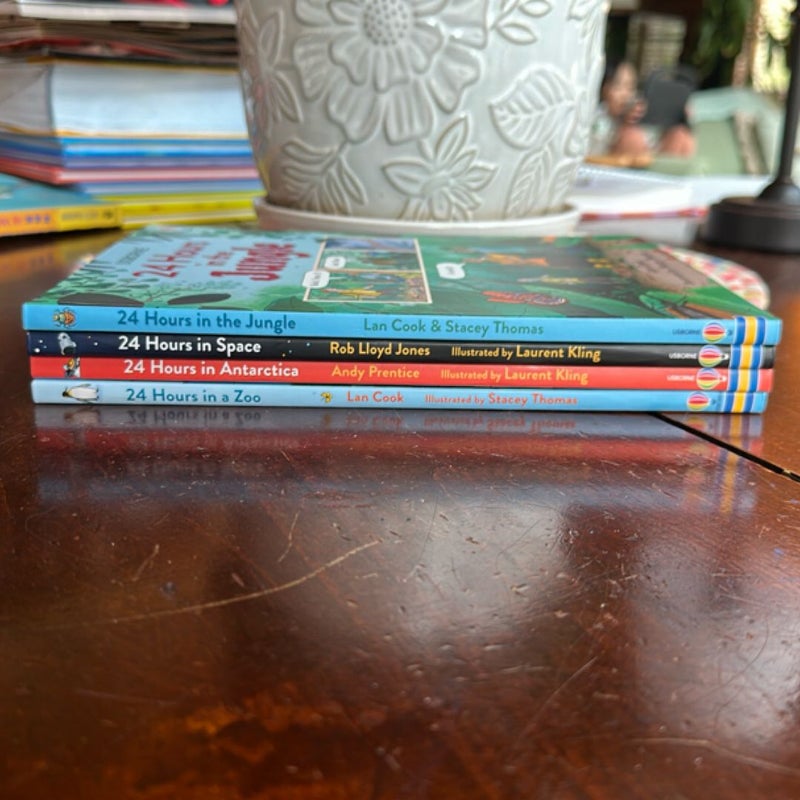 Usborne 24 hours in the…bundle