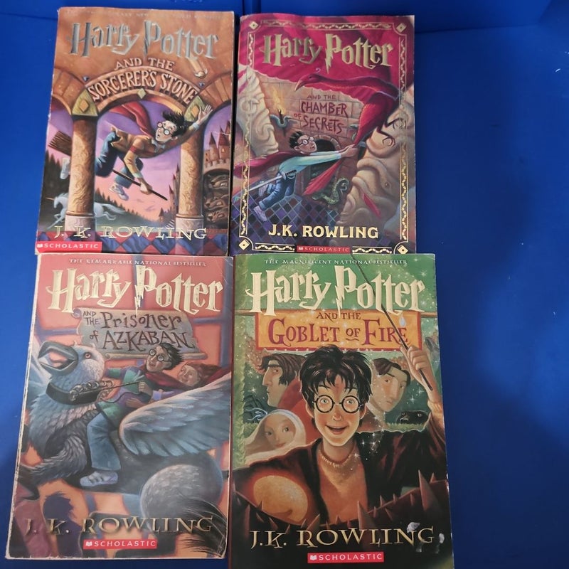 HARRY POTTER Gift Set #1 (w/bonus WWHD? Book AND 12" Harry Potter Fabric "Wizard In Training" Figure)