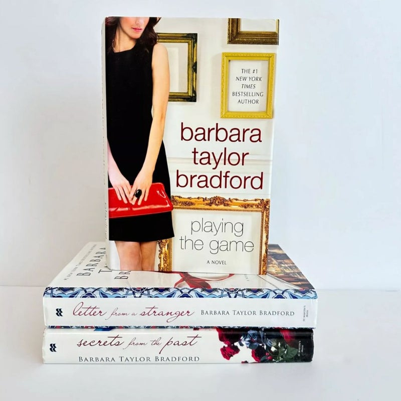 Barbara Taylor Bradford Book Bundle, 3 Books, Stand Alone Novels