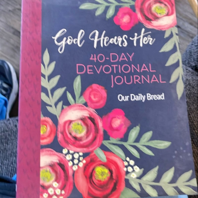 God Hears Her 40-Day Devotional Journal