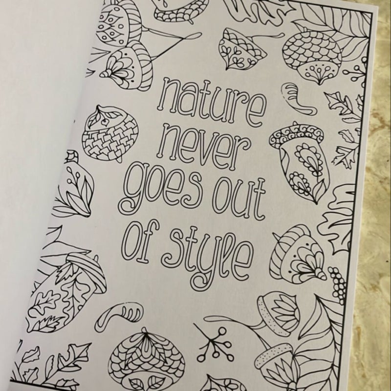 Nature’s Escape: The Art of Coloring