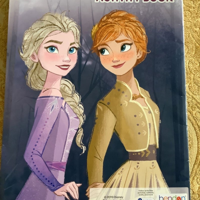 Frozen II Disney Coloring & Activity Book