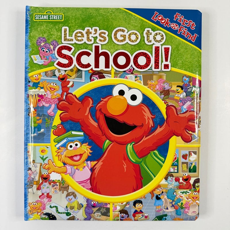 Sesame Street Let’s Go To School First Look and Find Book