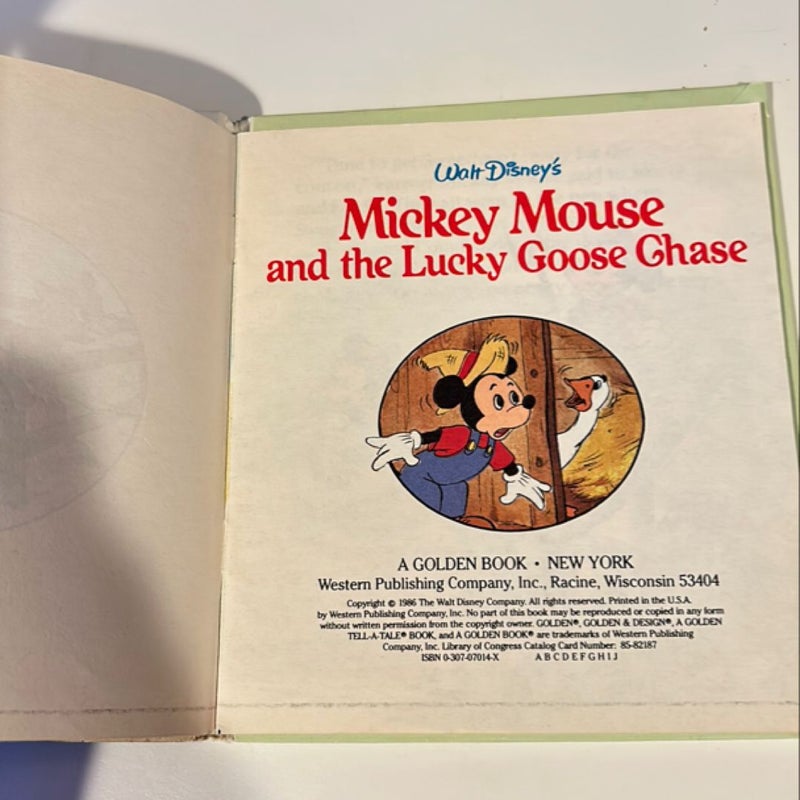 Mickey Mouse and the Lucky Goose Chase