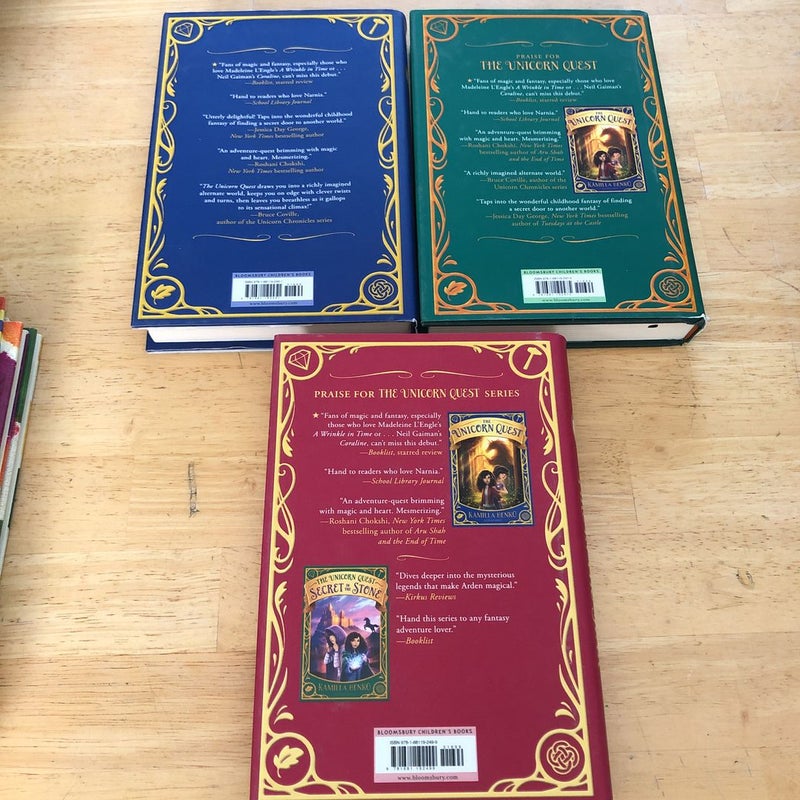 The Unicorn Quest trilogy