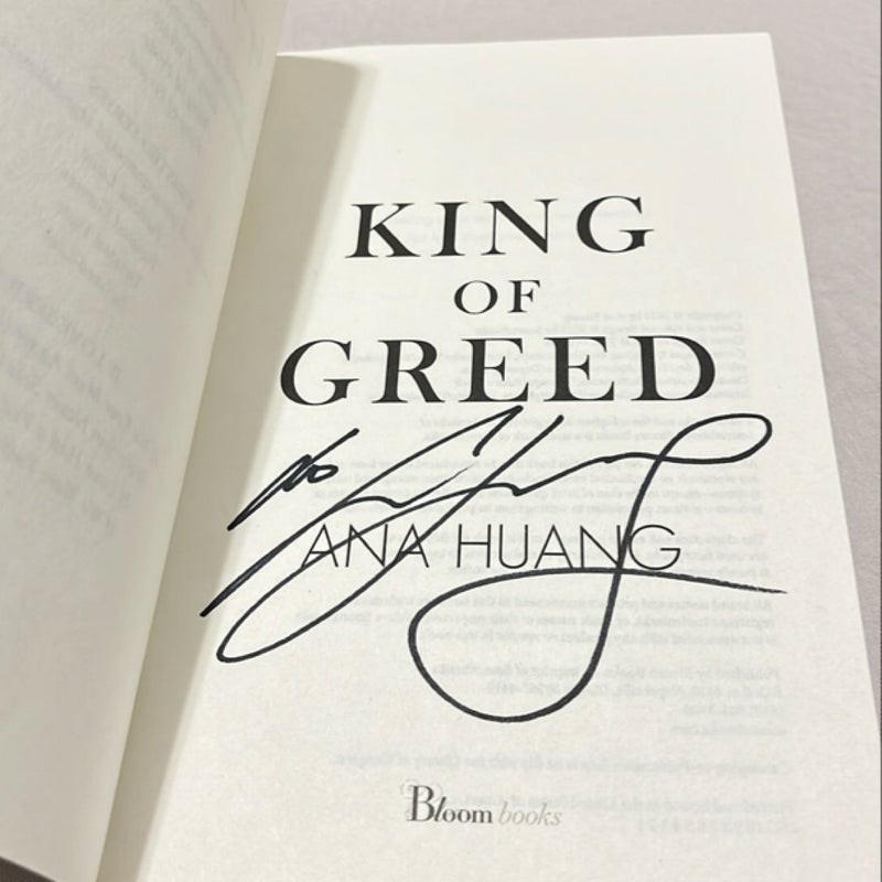 King of Greed (Kings of Sin, 3)