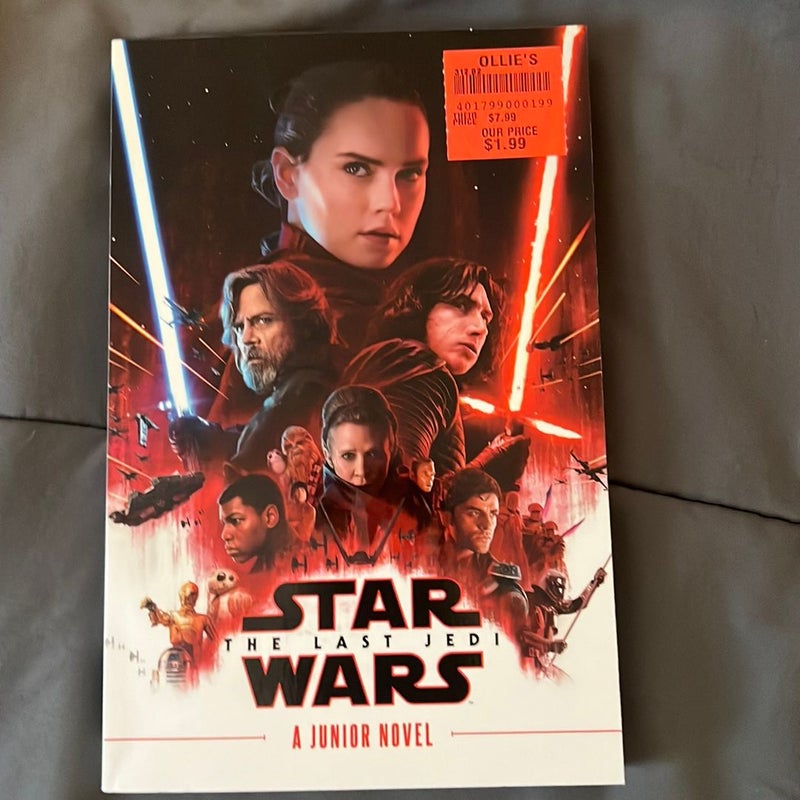 Star Wars the Last Jedi Junior Novel