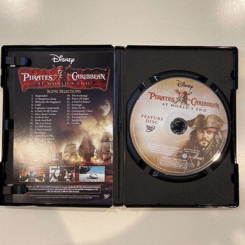 DVD-Pirates of the Caribbean-at World’s End