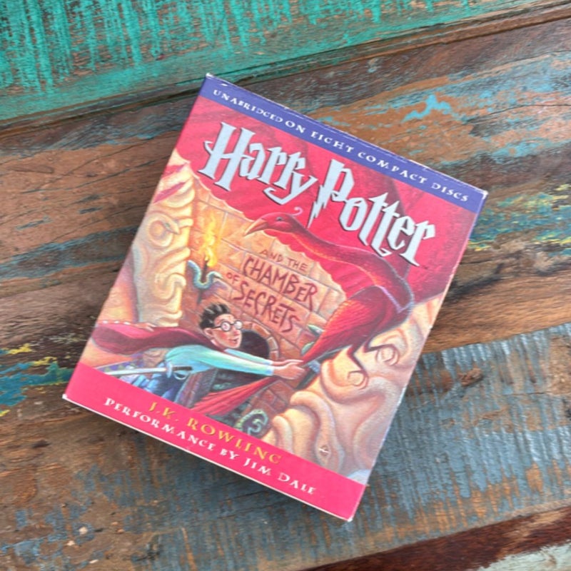 Harry Potter Audiobooks - COMPLETE SERIES (Sorceror’s Stone, Chamber of Secrets, Azkaban, Goblet of Fire, Order of the Phoenix, Half Blood Prince, Deathly Hallows) 