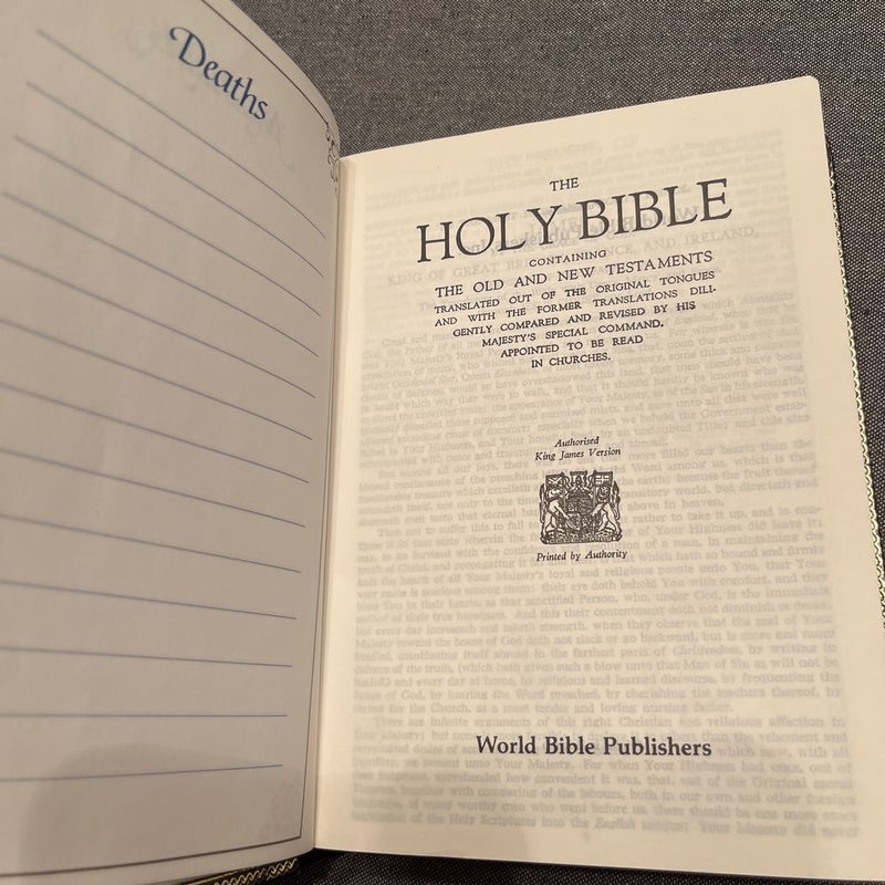 Holy Bible Reference Edition