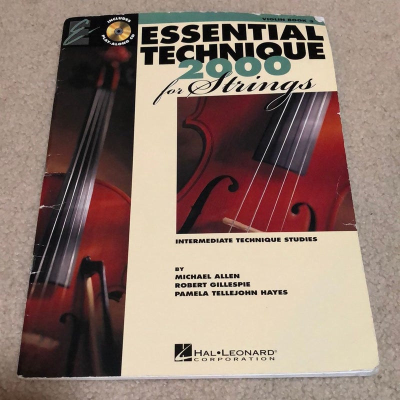 Essential Technique for Strings with EEi: Violin (Book/Media Online)