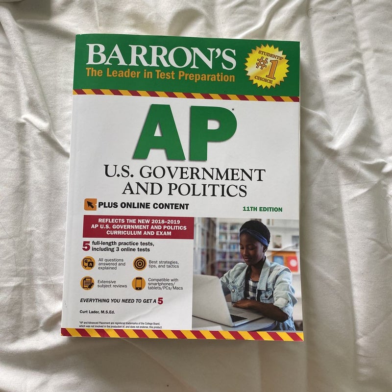 Barron's AP U. S. Government and Politics with Online Tests