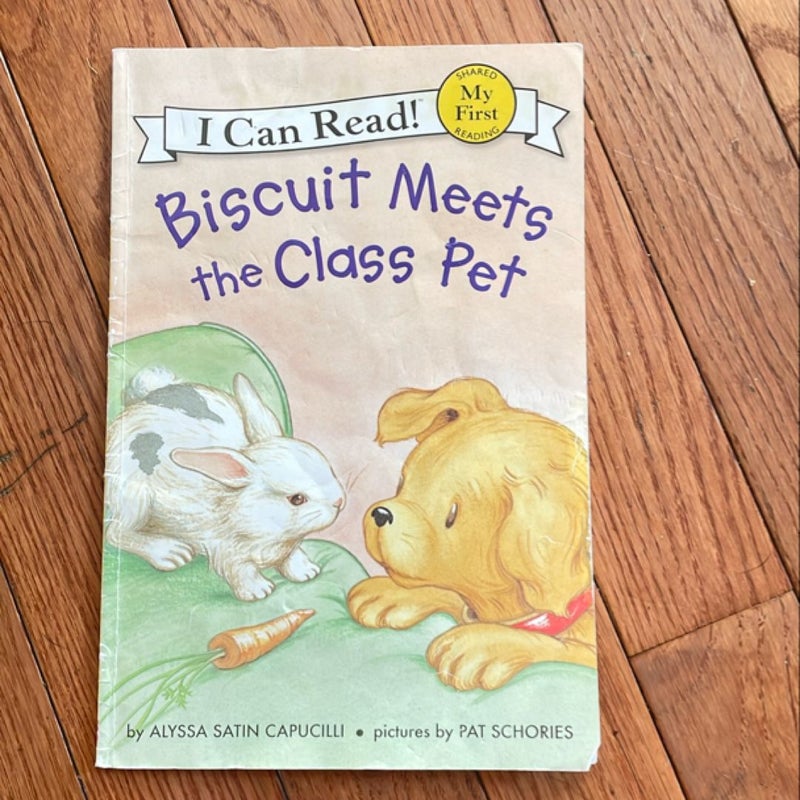 Biscuit Meets  the Class Pet