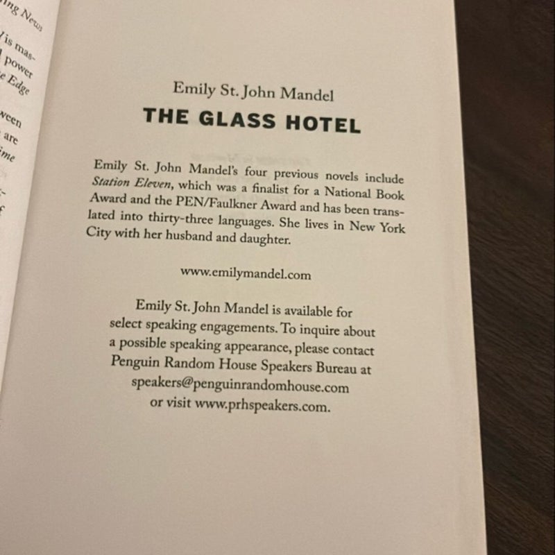 The Glass Hotel