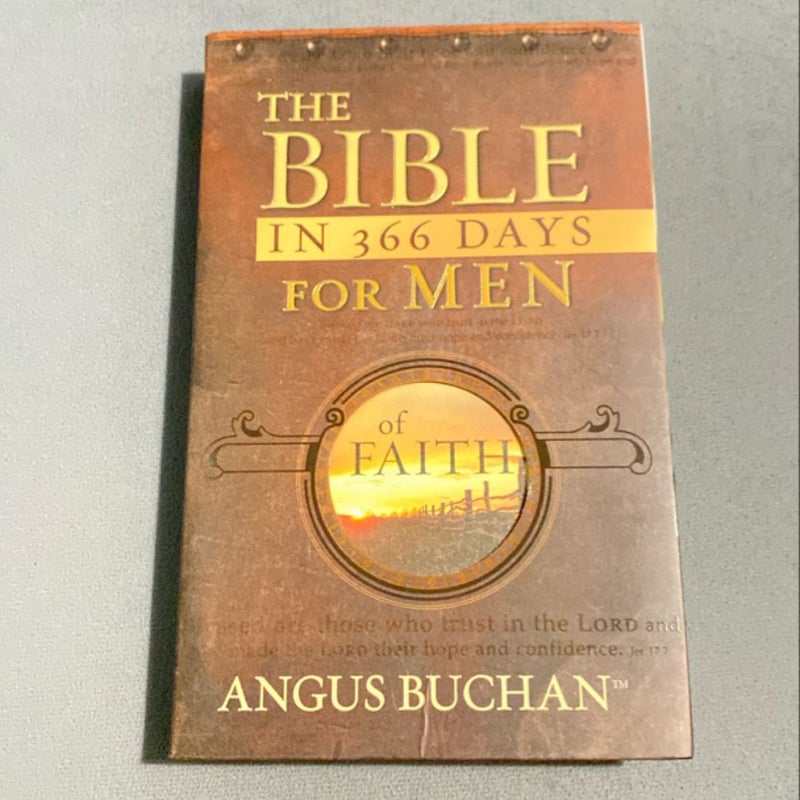 The Bible in 366 Days for Men of Faith