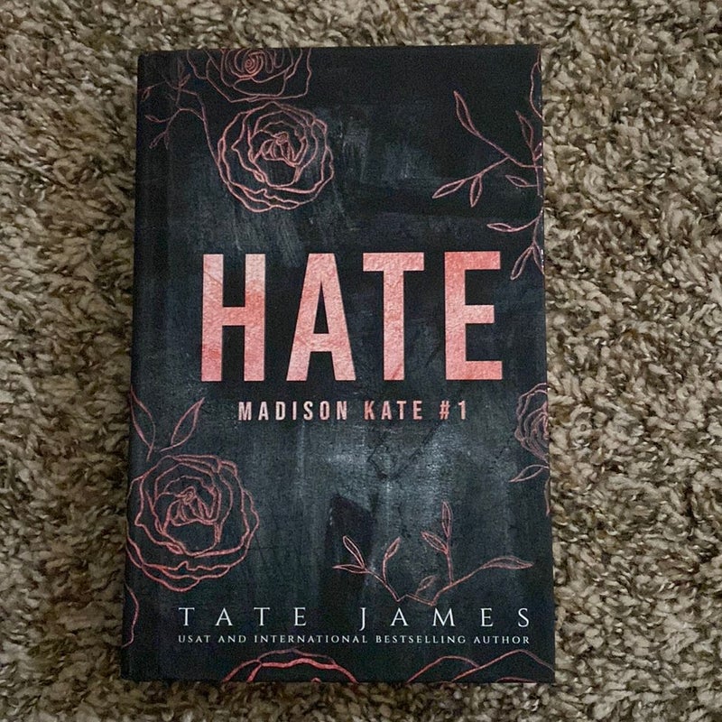 Signed Hate by Tate buy James pb