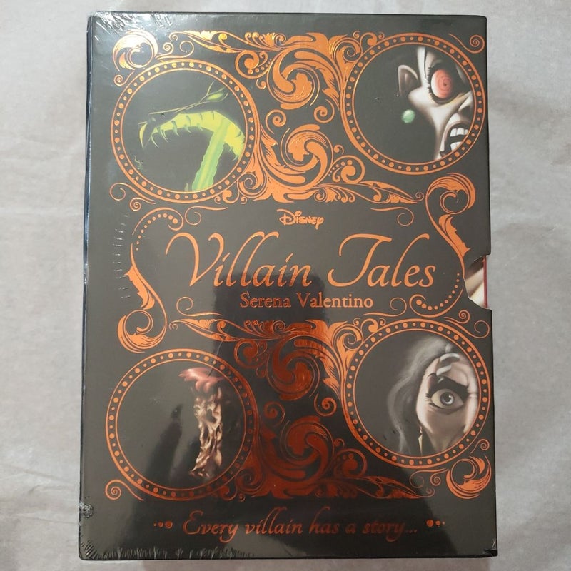 Disney Villian Tales 4 book box set