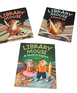 Library Mouse, Library Mouse A Friend’s Tale, Library Mouse A World To Explore (Bundle) 