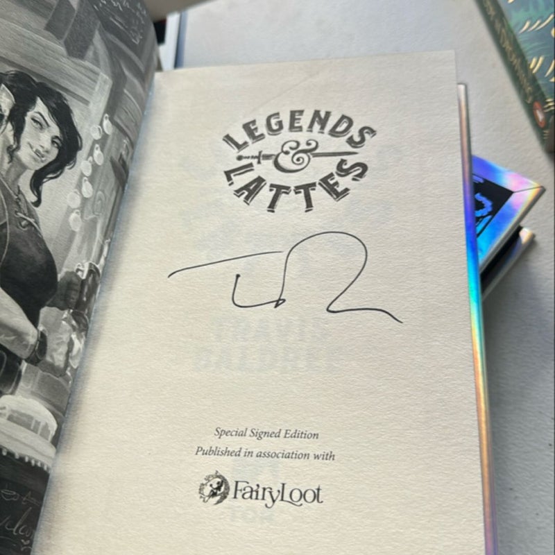 Legends and Lattes Duology - Fairyloot- Signed
