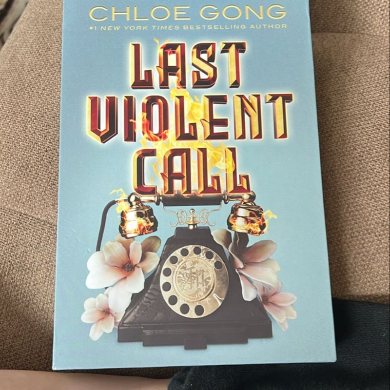 Last Violent Call book box