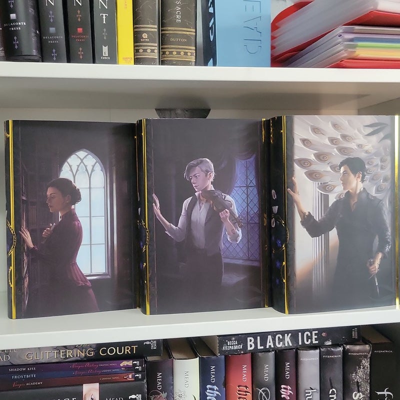 The Infernal Devices: dust jackets (fae crate)
