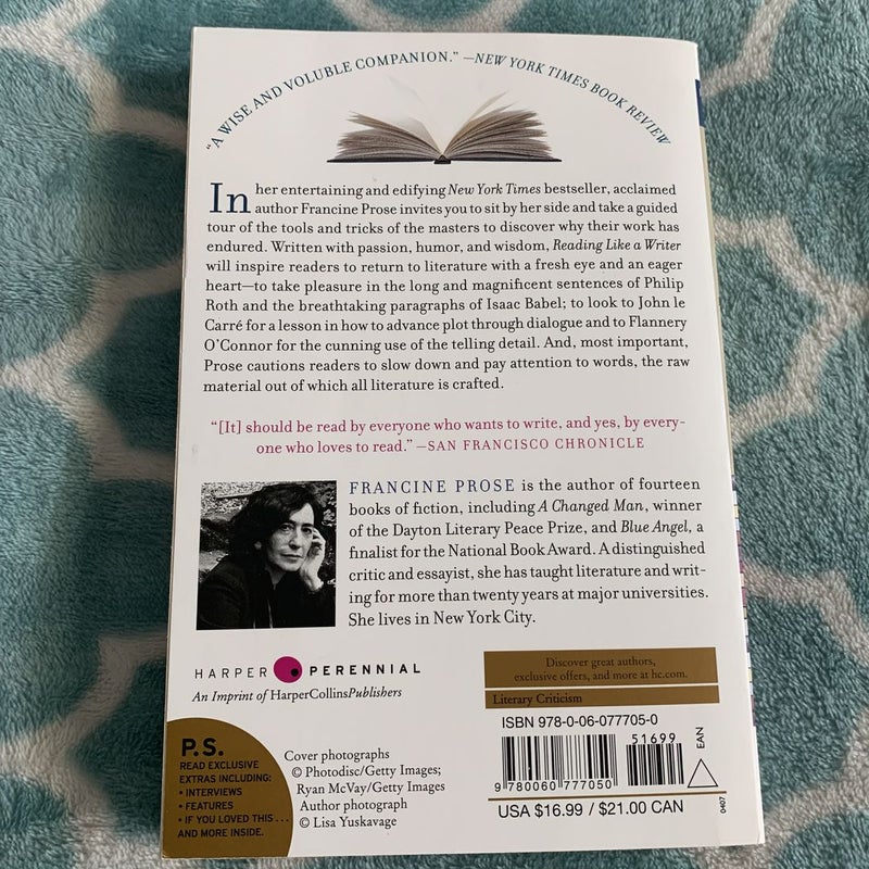 Reading Like a Writer