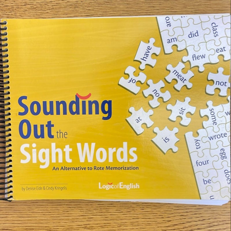 Sounding Out the Sight Words