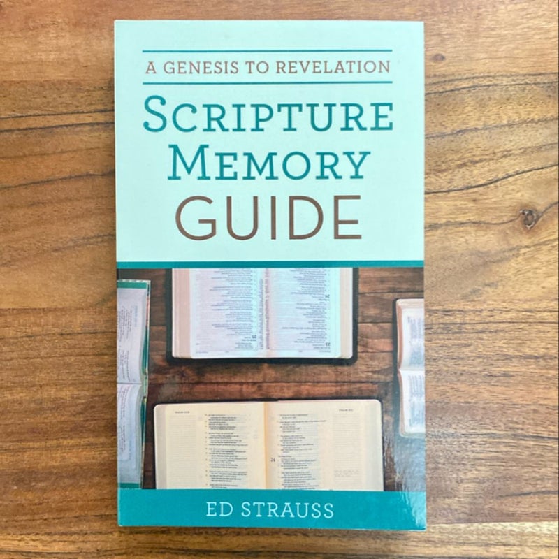 A Genesis to Revelation Scripture Memory Guide