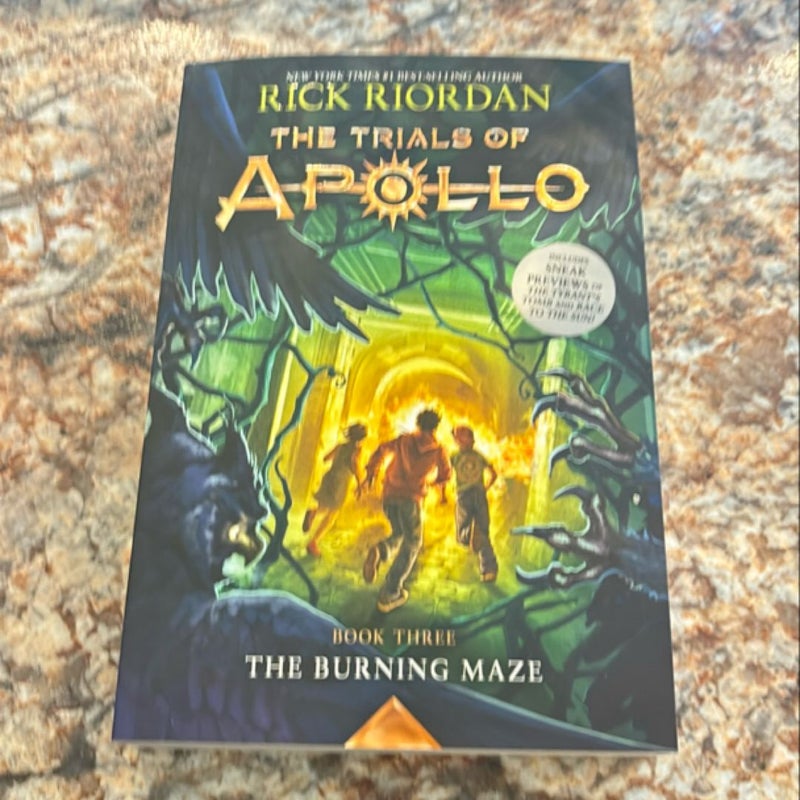 The Burning Maze (Trials of Apollo, the Book Three)