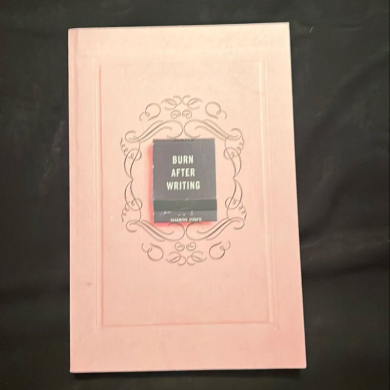 Burn after Writing (Pink)