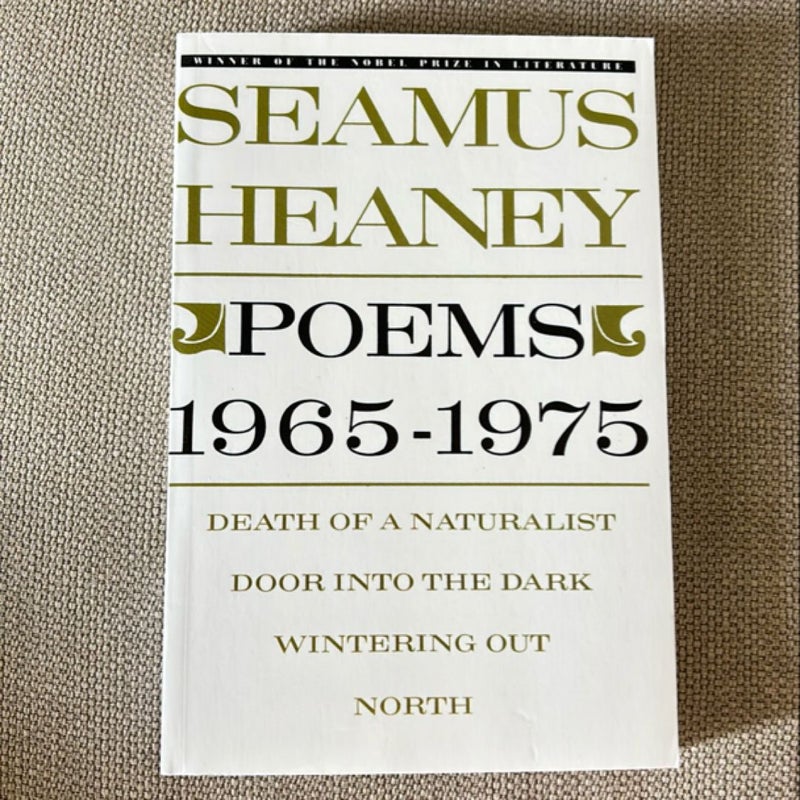 Poems, 1965-1975