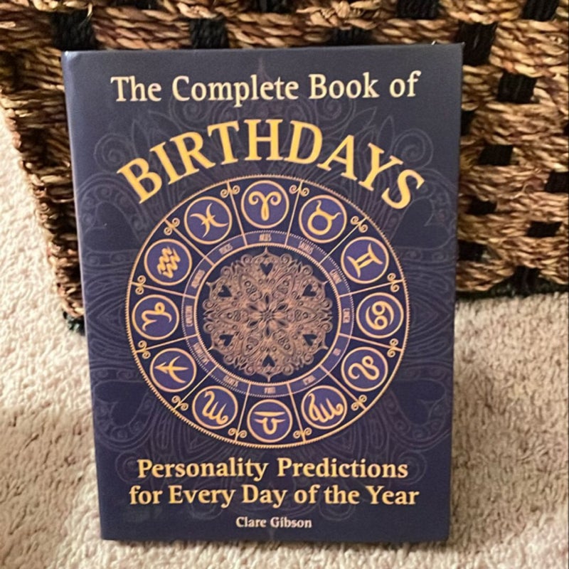 The Complete Book of Birthdays