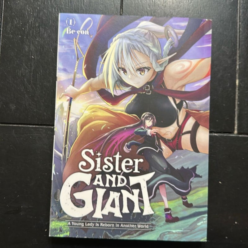 Sister and Giant: a Young Lady Is Reborn in Another World, Vol. 1