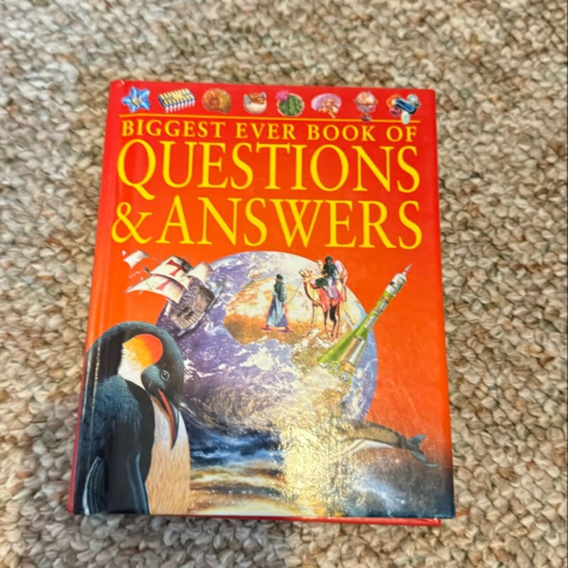 Biggest ever book of questions and answers 