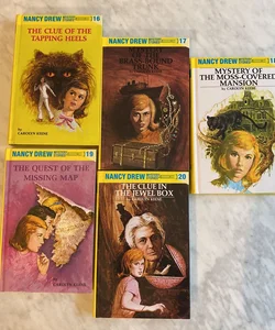 Nancy Drew books 16-20