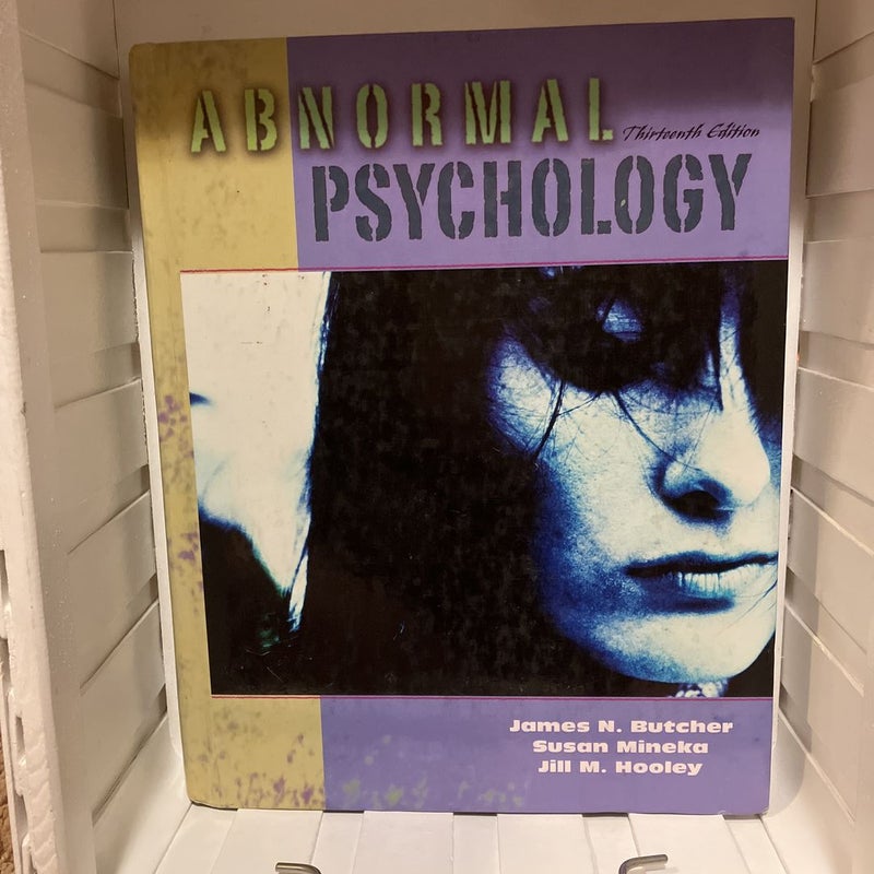 Abnormal Psychology