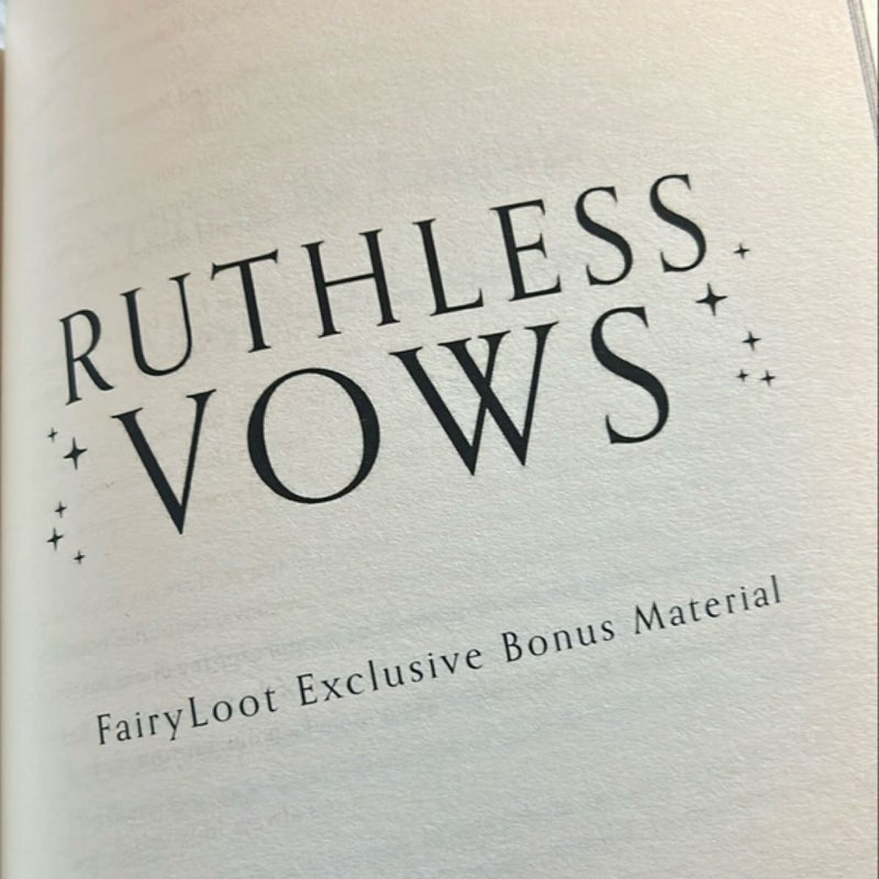 Ruthless Vows Fairyloot