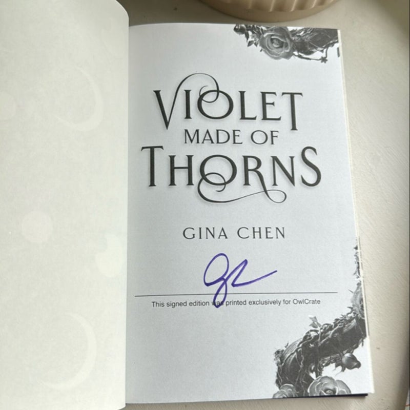 Violet Made Of Thorns (OwlCrate Exclusive)